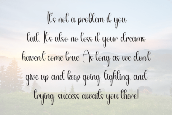 Beautyday Font - Preview 5