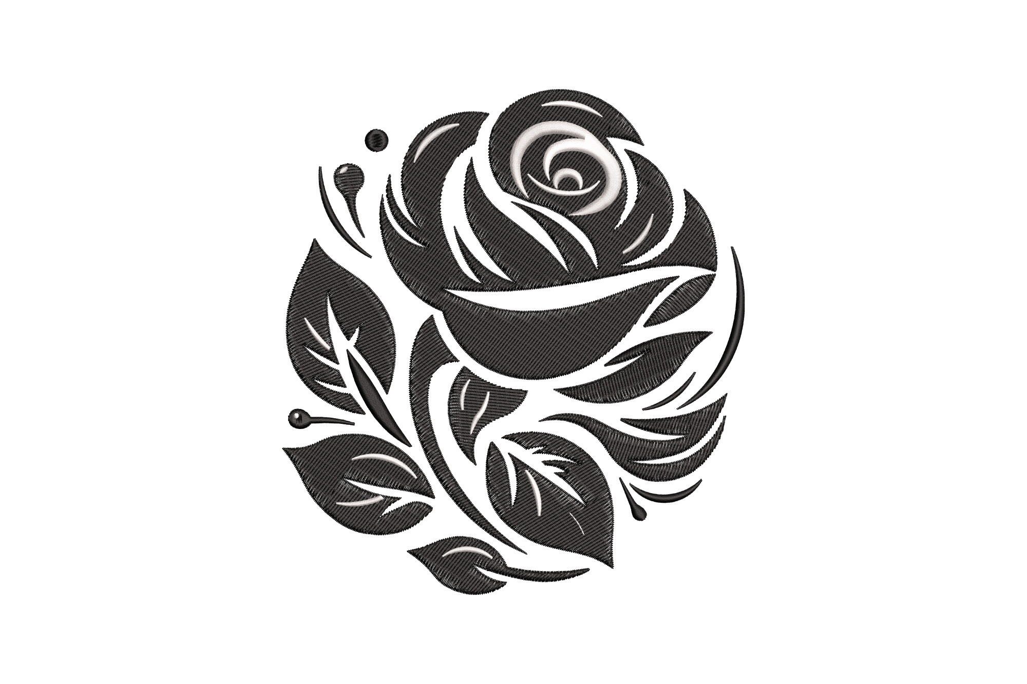 Black Rose Flower