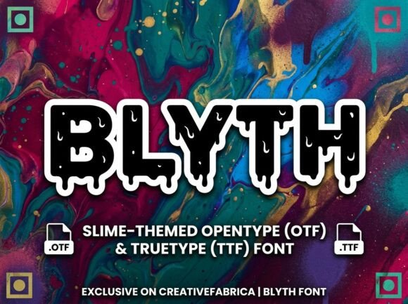 Blyth Font - Preview 1