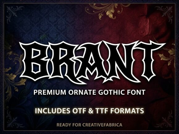Brant Font - Preview 1