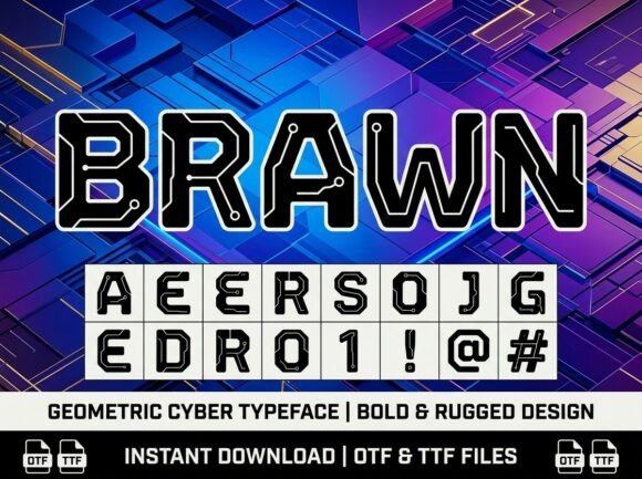 Brawn Font - Preview 2