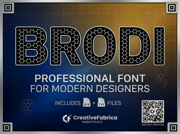 Brodi Font - Preview 1