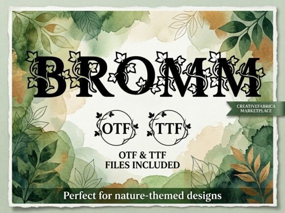 Bromm Font - Preview 1