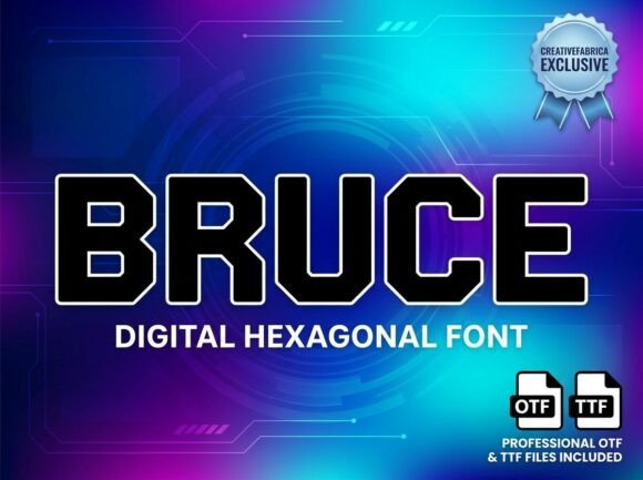 Bruce Font - Preview 1