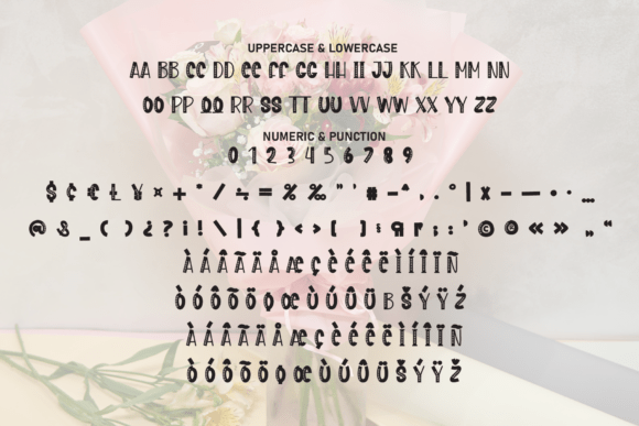 Bucket Flower Font - Preview 6