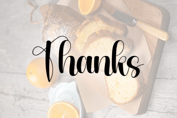Buttercake Font - Preview 5