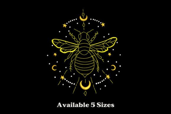 Celestial Honeybee Motif