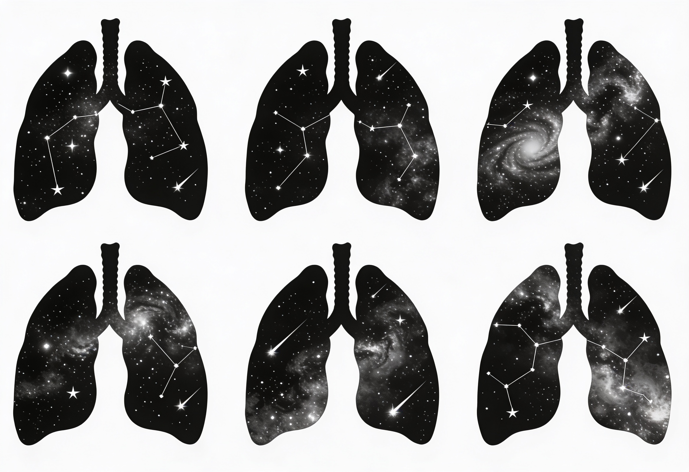 Celestial Lungs Galaxy Constellation