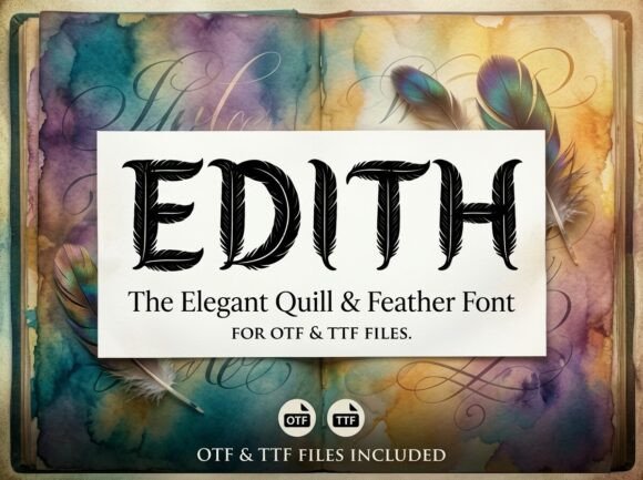 Edith Font - Preview 1