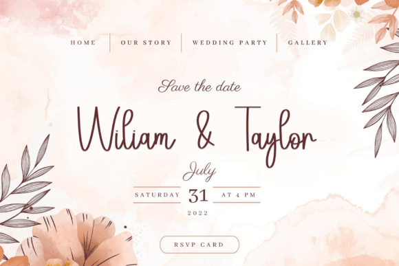 Engagement Font - Preview 1