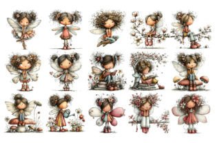 Fairy Garden PNG Clipart Set Graphic by Nicolle's Colorful Art ...