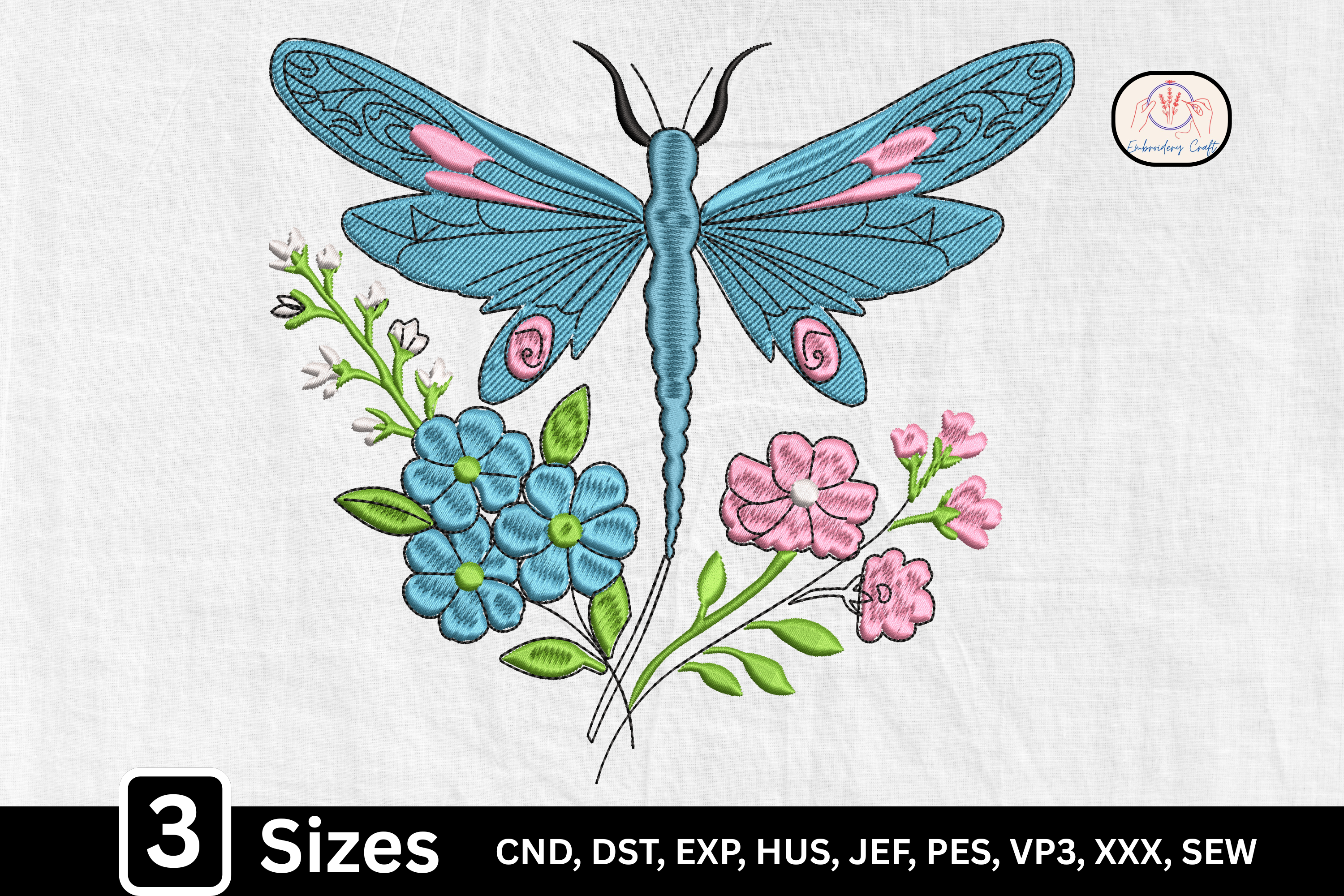Floral Dragonfly
