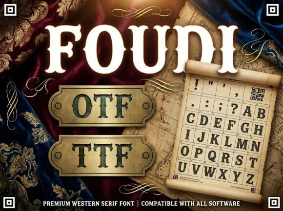 Foudi Font - Preview 1