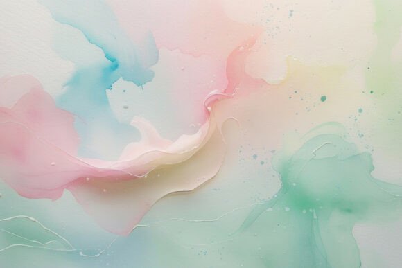 Watercolor Pastel Background Wallpaper