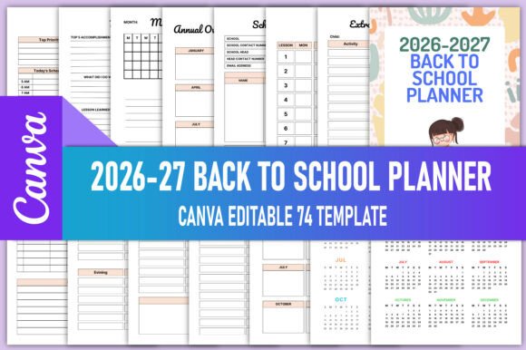 2026-2027 Back to School Planner