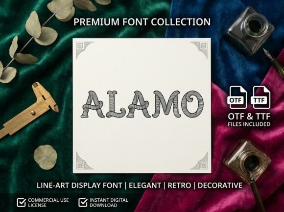 Alamo Font - Preview 2