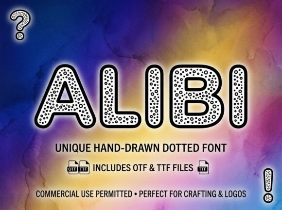 Alibi Font - Preview 3