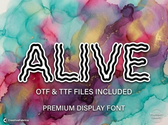 Alive Font - Preview 2
