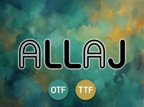 Allaj Font - Preview 1