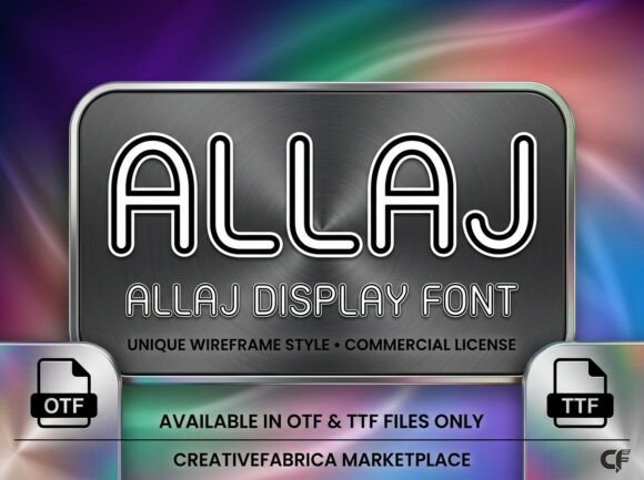 Allaj Font - Preview 2