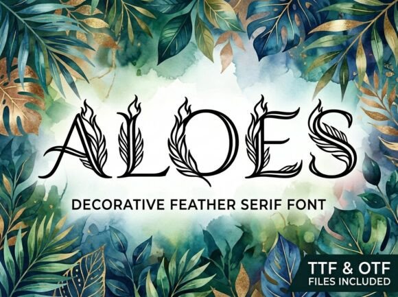Aloes Font - Preview 1