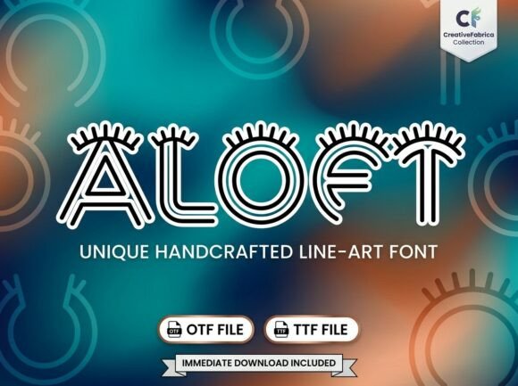 Aloft Font - Preview 1