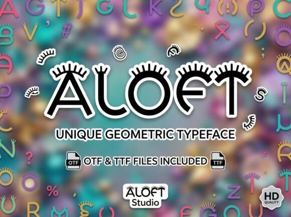 Aloft Font - Preview 2
