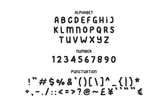 Alphabet Doodle Font - Preview 3