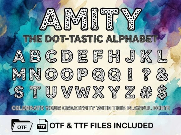 Amity Font - Preview 3
