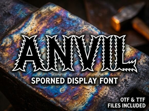 Anvil Font - Preview 2