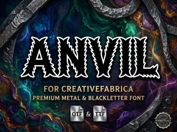 Anvil Font - Preview 3