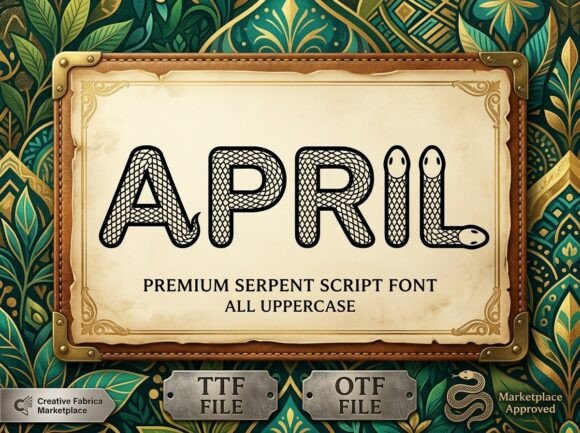 April Font - Preview 1