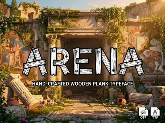 Arena Font - Preview 2
