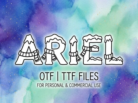 Ariel Font - Preview 2