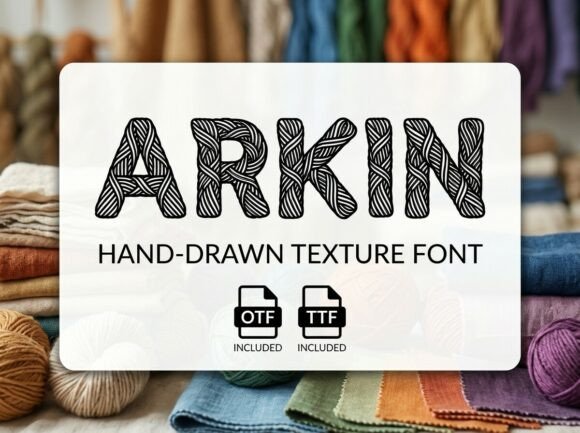 Arkin Font - Preview 1
