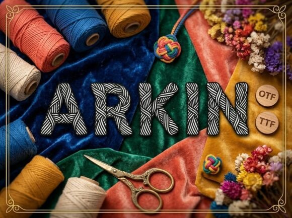 Arkin Font - Preview 2