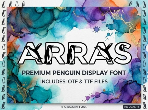 Arras Font - Preview 3
