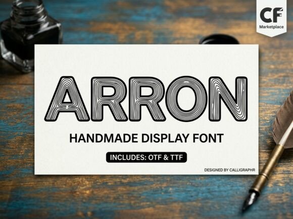 Arron Font - Preview 1