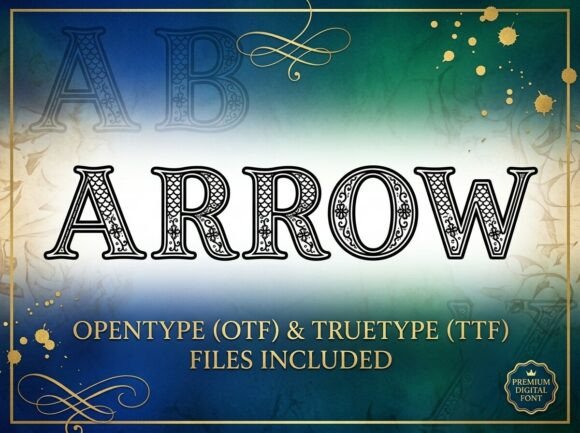 Arrow Font - Preview 2