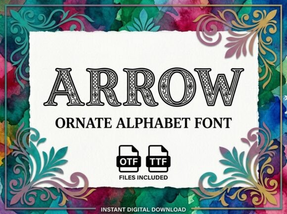 Arrow Font - Preview 3
