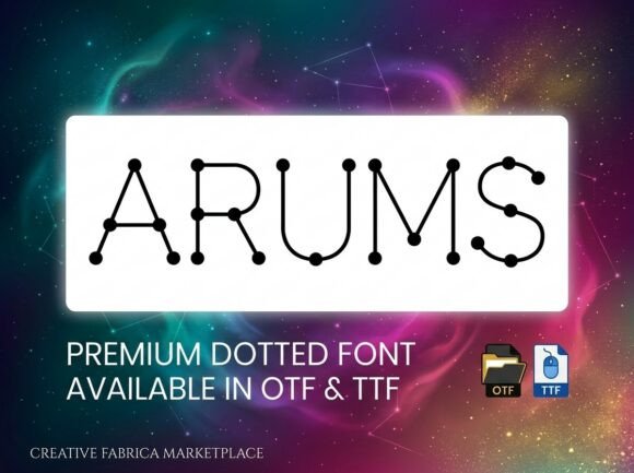 Arums Font - Preview 2