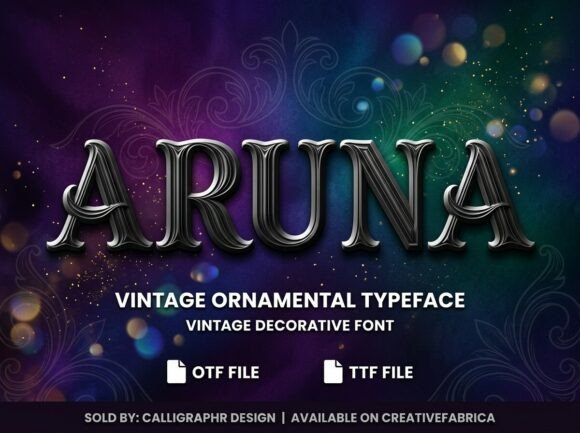 Aruna Font - Preview 1