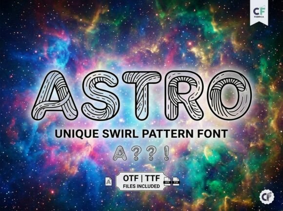 Astro Font - Preview 1
