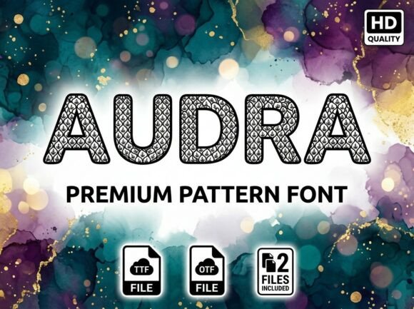 Audra Font - Preview 1