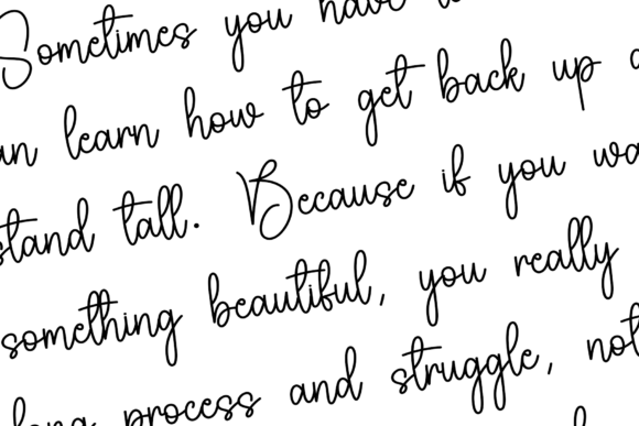 Baby Butterfly Font - Preview 1