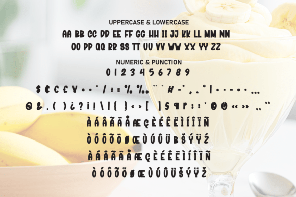 Banana Shake Font - Preview 6