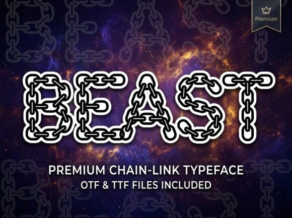 Beast Font - Preview 1