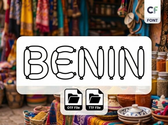 Benin Font - Preview 1