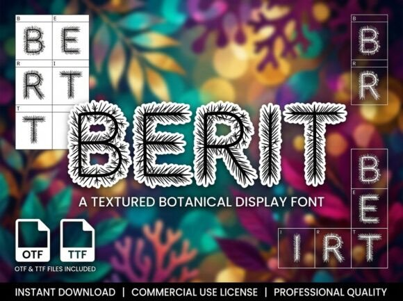 Berit Font - Preview 1