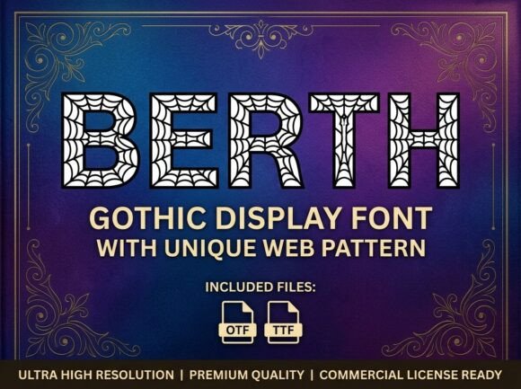Berth Font - Preview 1